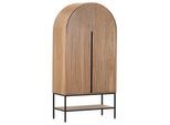 Highboard Koda Rundbogen Akazie Echtholzfurnier