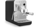SMEG Espressomaschine "EMC02BLMEU", schwarz (schwarz, matt), B:28,8cm H:54,5cm T:55,5cm, Kaffeemaschinen, Mini Pro, Espressomaschine
