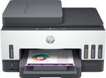 HP Multifunktionsdrucker "Smart Tank 7605", grau (grau, weiß), B:42,75cm H:41cm T:28,4cm, Drucker, Ohne Patronen, kompromisslos und bis 3 Jahre Tinte im Lieferumfang., Multifunktionsdrucker
