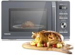 TOSHIBA Mikrowelle "MW3-AG25PFI (MG)", grau (morandi grau), B:28cm H:28cm T:38cm, Mikrowellen, mit Grill, Mikrowelle