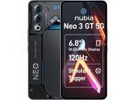 NUBIA Smartphone "Neo 3 GT 5G", Energieeffizienz: C, grau (interstellar gray), 256 GB, Mobiltelefone, Smartphone