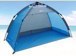 Strandmuschel EXPLORER "Automatik-Strandmuschel 190 x 100 x 110 cm UV 80 +", blau, Zelte, B/H/L: 100cm x 110cm x 190cm, Strandmuschel, UV 80+, B:100cm H:110cm L:190cm