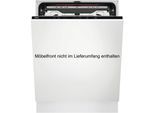 AEG vollintegrierbarer Geschirrspüler "FSE7572AP", Energieeffizienz: B, silber (schwarz), B:59,6cm H:81,8cm T:56cm, Geschirrspüler, AirDry: Kein Nachtrocknen, vollintegrierbarer Geschirrspüler