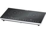 ROMMELSBACHER Doppel-Induktionskochplatte "CT 3410/IN", schwarz, B:60cm H:6,7cm T:36cm, Kochplatten, 3400 Watt, Doppel-Induktionskochplatte