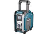 Baustellenradio MAKITA "MR007GZ", blau, Radios, Baustellenradio, 12-40 V, ohne Akku und Ladegerät