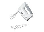 BOSCH Handmixer "ErgoMixx MFQ36400, Edelstahl Rührbesen/Knethaken, 5 Stufen, weiß", grau (weiß, grau), B:20cm H:15,5cm T:7,5cm, Mixer, 5 Stufen plus Turbostufe, Made in Europe, Handmixer