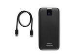 HAMA Powerbank "Power Pack 20000 mAh, Schnellladen, 2x USB-C 1x USB-A, mit Ladekabel", grau, 20.000mAh, Akkumulatoren, Schnellladefunktion mit Power Delivery, Qualcomm Quick Carge™ 3.0, Powerbank