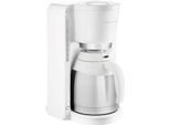 ROWENTA Filterkaffeemaschine "CT3818 Adagio Milano", bunt (weiß, silberfarben), 1,25 l, 15, Kaffeemaschinen, Edelstahl- Thermokanne, 10-15 Tassen, 1,25 L, Automatische Abschaltung, Filterkaffeemaschine