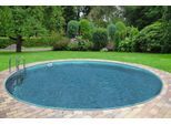 Rundpool CLEAR POOL "PREMIUM IBIZA", blau (weiß), H:150cm Ø:600cm, Schwimmbecken, Rundpool, inkl. Bodenschutzplane, in verschiedenen Größen erhältlich