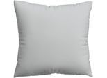 Kissenbezug SCHLAFGUT "Premium Kissenbezug Woven Satin (1 St)", grau (grau light), B:40cm L:40cm, Mako-Satin, Obermaterial: 100% Baumwolle, Kissenbezüge, Kissenbezug, Ton-in-Ton Reißverschluss, Fadendichte von 300tc, Uni, OEKO Tex