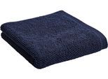 Handtücher CHRISTY "Brixton", blau (midnight), B:50cm L:90cm, Walkfrottier, Obermaterial: 100% Baumwolle, Handtücher, Handtücher, Premium-Handtuch in Luxusqualität, 600g/m², 50x90cm, 2er Set