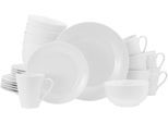 Kombiservice CREATABLE "BASE Weiß, Service 24-tlg.", weiß, 24, Porzellan, Geschirr-Sets, Kombiservice, Klassisch, Zeitlos, Der Alleskönner