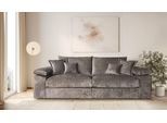 Big-Sofa HOME AFFAIRE "Soft&Cosy XL, B: 246 cm - OTTO. Verlässliche Qualität.", beige (taupe), B:246cm T:123cm, 100% Polyester, Sofas, Big-Sofa, Mega-Sofa, Cord oder Chenille-Struktur, mit Federkern & 4 Zierkissen