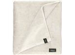 Badetuch "Sense", beige (cremeweiß), B:100cm L:150cm, Frottee, Obermaterial: 100% Baumwolle, SCHÖNER WOHNEN-KOLLEKTION, Handtücher, Badetuch, mit Velourborte, hautschmeichelnde Airtouch Qualität, super weich