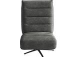 TV-Sessel SIT & MORE "Eve", grau (dunkelgrau), B:80cm H:109cm T:98cm, 100% Polyester, Sessel, TV-Sessel, mit Herz-Waage und 2 Motoren, Bedienfelder im Sitz