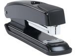 Schäfer Shop Pure Heftgerät HS 5657, bis 20 Blatt, Ladekapazität 100 Klammern Typ 24/6 und 150 Klammern Typ 26/6, schwarz