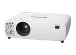 Sharp 3LCD Beamer E501U, 1920 x 1200 WUXGA, 5000 ANSI Lumen, 1,2-facher Zoom, HDMI/USB/LAN, bis 20000 h, weiß
