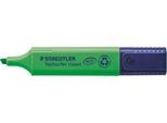 Staedtler Textmarker Textsurfer Classic, Keilspitze, Strichstärke 1-5 mm, mit Drehkappe, Recycling-Kunststoff, Schreibfarbe grün, 1 Stück