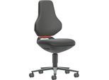 TEXON 2 Arbeitsstuhl Stoff schwarz, ergonomisch und komfortabel, mit Auto-Motion Technik und Rollen