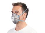 Atemschutzmaske 3M Cool Flow™ 9922, Typ FFP2, 94 % Partikelfilterung, geruchshemmend, mit Ventil, grau, 2 Stück