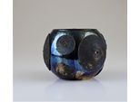 Windlicht AM DESIGN "aus Glas", blau, B:8cm H:6cm, Glas, Kerzenhalter, Windlicht, 4er Set, BxH: 8x6 cm