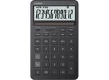 Casio Tischrechner JW-200DQ, LC-Display, 12 Stellen, kaufmännische Rundung, Mehrwertsteuer-Funktion, Batterie-/Solarbetrieb, B 109 x H 182 mm, schwarz