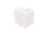 Gästehandtuch TOM TAILOR "Gästetuch Color Bath Guest Towel 6er Pack" Gr. S, weiß, B:30cm, Obermaterial: 100% Baumwolle CO., Handtücher, Gästehandtuch