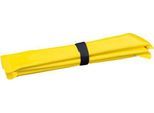 Auffangwanne für Kleingebinde Quick, Volumen 16 l, faltbar, B 400 x T 400 x H 120 mm, PVC, gelb