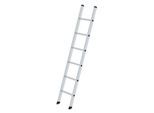 Munk® Sprossen-Anlegeleiter, Aluminium, Traglast 150 kg, Sprossenabstand 280 mm, B 350 mm, 6 Sprossen