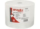 WYPALL* Wischtuch L-10 EXTRA + Großrolle, aus Airflexmaterial, 1000 Tücher, 1-lagig, weiß