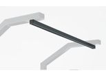 Schäfer Shop Pure Laufschiene für AST31 Tischaufbau mit H 1615 mm, bis 25 kg, B 750 x T 30 x H 30 mm, Stahl, anthrazitgrau