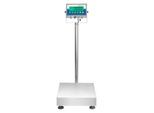 Bodenwaage ae ADAM Gladiator GGL 150, ungeeicht, wasserfest, Ablesbarkeit 5 g/Wägebereich bis 150 kg, RS-232, LED, Plattform B 450 x T 600 mm, Edelstahl