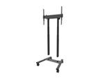 Mobiler Monitorständer Neomounts by Newstar FL55-875BL1 MOVE Lift, für 1 Display bis 100"/110 kg, höhenverstellbar, Kabelkanal, Hardwarefach, schwarz
