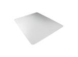 Bodenschutzmatte Floortex Valuemat Basic, rechteckig, für Hartböden, Stärke 1,6 mm, L 1200 x B 900 mm, Vinyl, transparent