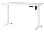 Schreibtisch Profi 2.0, elektrisch höhenverstellbar, B 1200 x T 800 x H 710 - 1190 mm, weiß/weiß