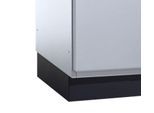 C+P Mehrpreis für Aufrüstung auf 100 mm hohem Sockel mit Niveauregulierung