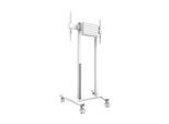Mobiler Monitorständer Neomounts by Newstar FL55-875WH1 MOVE Lift, für 1 Display bis 100"/110 kg, höhenverstellbar, Kabelkanal, Hardwarefach, weiß