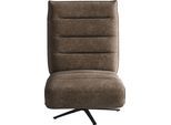 TV-Sessel SIT & MORE "Eve", braun, B:80cm H:109cm T:98cm, 100% Polyester, Sessel, TV-Sessel, mit Herz-Waage und 2 Motoren, Bedienfelder im Sitz
