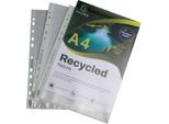 Exacompta Prospekthüllen Forever®, aus Recycling-Polypropylen, genarbt, 120µ, für DIN A4, 25 Stück