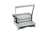 GBC CombBind CB25 Pro – A4 Bindegerät, 25 Blatt stanzen, 500 Blatt binden, Kunststoffkamm bis 51 mm, Metall, silber