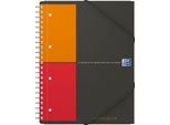 Notizbuch Oxford International Meetingbook, DIN A4, Optik Paper®, 80g/m², 80 Blatt, 1 Stück, kariert