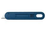 PHC Sicherheitsmesser Volo™ MD, für Links-/Rechtshänder, metalldetektierbar, Auto-Klingenrückzug, Umhängeöse, Kunststoff, dunkelblau
