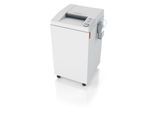 IDEAL Aktenvernichter 3105 CC, Partikelschnitt 4 x 40 mm, P-4, 140 l, 34-39 Blatt Schnittleitung, mit Rollen, Blauer Engel, grau