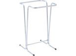 Müllsackträger Mottez, für Müllsäcke mit Volumen 100/110 l, stationär, B 450 x T 460 x H 750 mm, Stahlrohr verzinkt, verzinkt