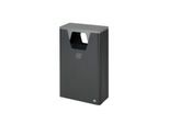 VAR Wertstoffsammelgerät WSG 82, 60 l, Stahl, eisenglimmer beschichtet, Aluminiumgriff, silber