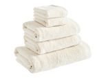 Marc O'Polo Frottierset, Beige, Textil, 5-teilig, Uni, Gots, Badtextilien, Handtuch-Sets