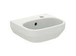 Ideal Standard i.life A Handwaschbecken T466901 35x30x15cm, mit Hahnloch und Überlauf, Hahnbank rechts, weiß