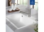 Villeroy und Boch Küchenarmatur Como Shower 925200LC 12,6 l/min, ausziehbar, Edelstahl massiv