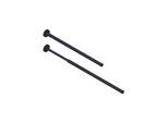 Giese Handtuchhalter 90112-14 ausziehbar, Länge 495 - 680 mm, schwarz matt