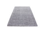 Ayyildiz , Hellgrau , Textil , Uni , rechteckig , 80x250 cm , Oeko-Tex® Standard 100 , für Fußbodenheizung geeignet, schmutzabweisend, für Hausstauballergiker geeignet, lichtunempfindlich, antistatisch, pflegeleicht, strapazierfähig, leicht zusammenrollbar , Teppiche & Böden, Teppichläufer & Vorleger